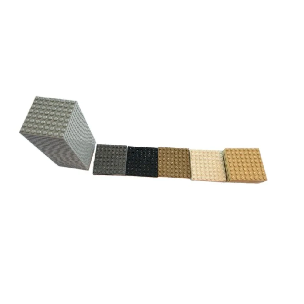 Lego 16 X 8 Dot Base Plate Lot Of 31 & 8 X 8 Lot Of 40 Different Colors Bundle